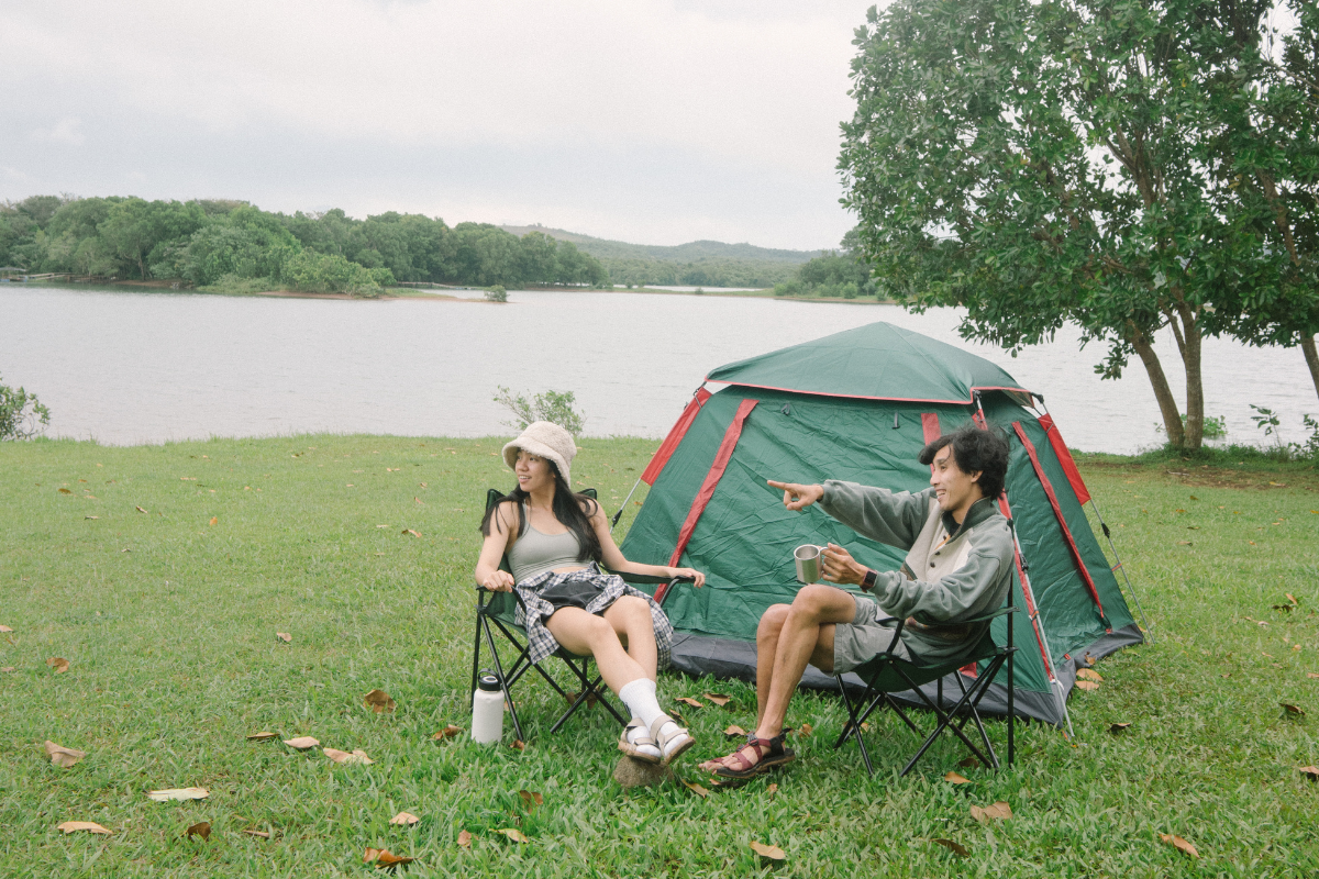Romantic Camping Adventure: Walk in Nature, Hold Hands, Sleep Under the Stars