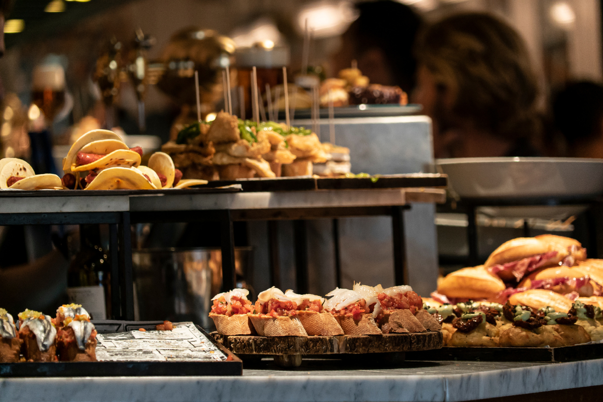 Explore Delicious Tapas Buffet Menu at Central Helsinki Rooftop Restaurant